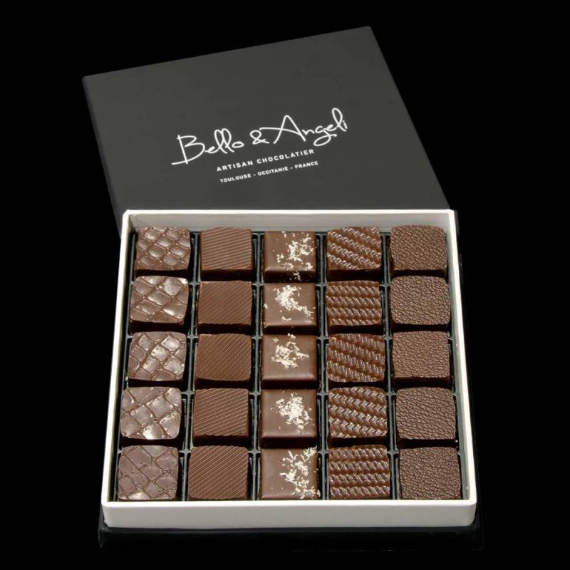 Coffret Chocolats Prestige 500g - Chocolats Fourrés Artisanaux