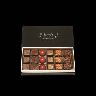 Coffret Assortiment 38 Chocolats Artisanaux