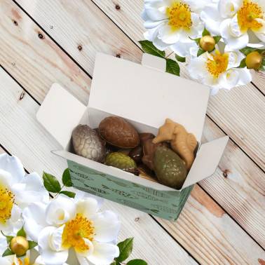 Ballotin assortiment chocolats Pâques