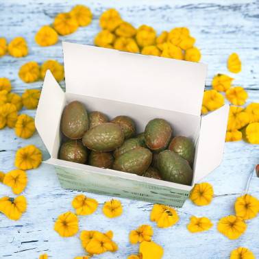 Petits œufs de Pâques Caramel Banane et Citron vert