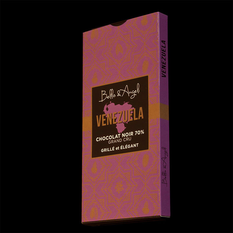 Grand cru Vénézuela 70% chocolat noir tablette