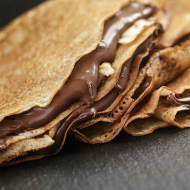 crêpe a la pâte a tartiner