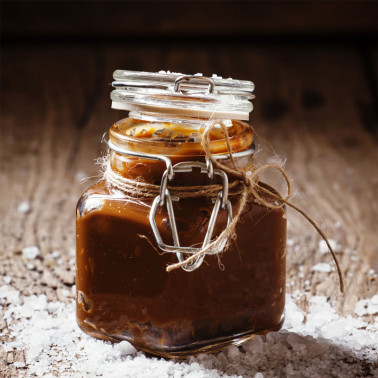 Crème glacée au caramel