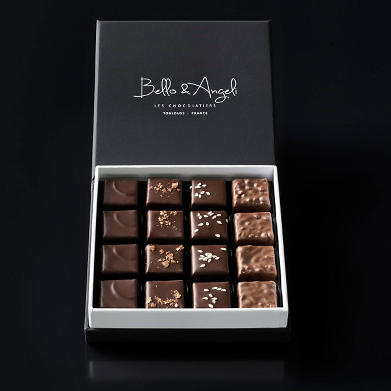 COFFRET PRALINES 16 chocolats