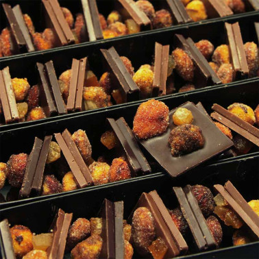 Mendiants chocolat noir