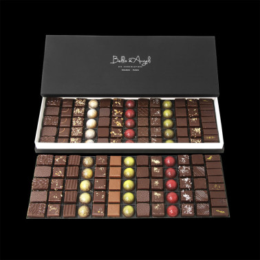 Coffret 144 chocolats sur 2 étages