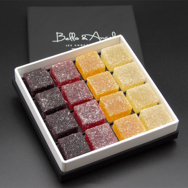 assortiment pâtes de fruit