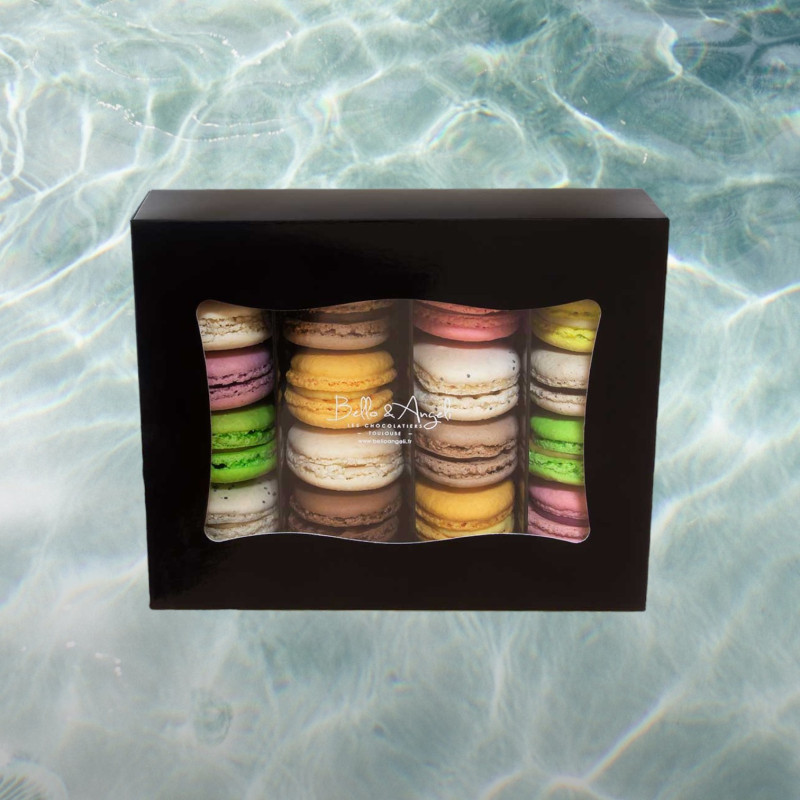 boite 20 macarons été